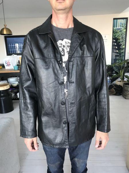 Leather jacket/coat 