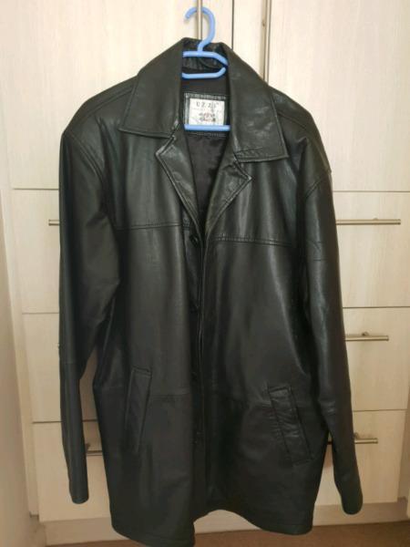 UZZI Mens Leather Jacket FOR SALE  