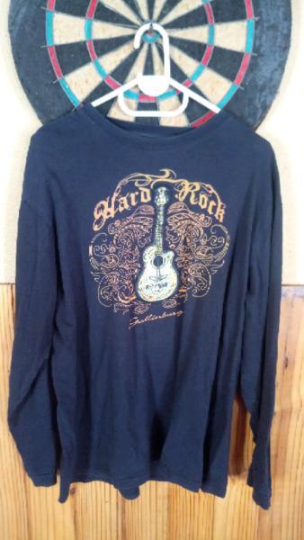 Rare Hard Rock Cafe Long Sleeve T-shirt 