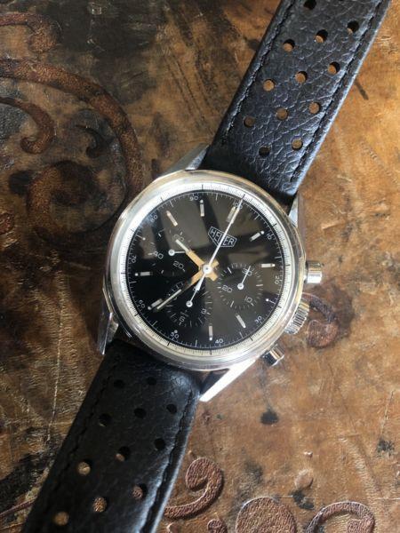 Heuer Carrera 1964 re edition 