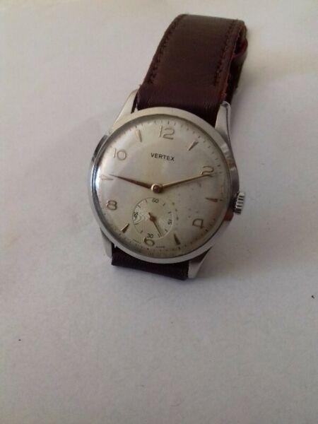 Vertex Gents Military Watch - 1950s 