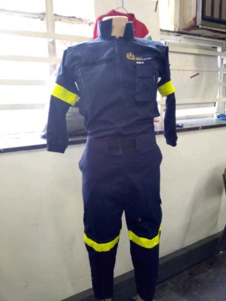 Manufacturers of worksuits /safety wear and embroidery services available 
