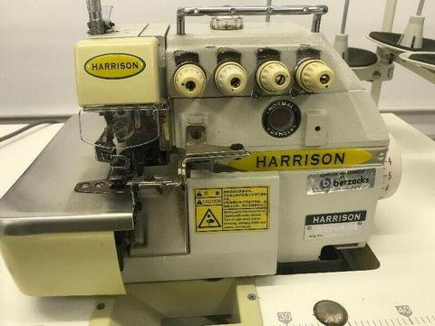 HARRISON- INDUSTRIAL COVERSEAM & FLOSSING MACHINES- PACKAGE DEAL OF R11 000.00 