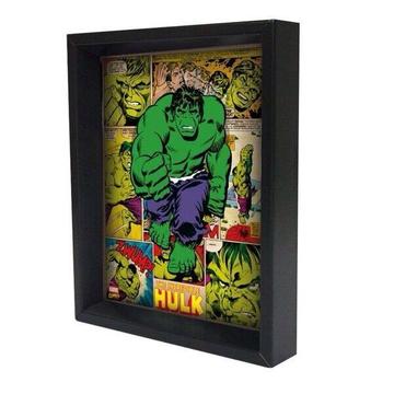 The incredible Hulk vintage 3 d pic-Brand new sealed in box-Framed 