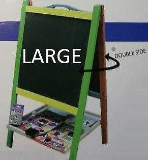 Kids Chalk Board Double Side Large 