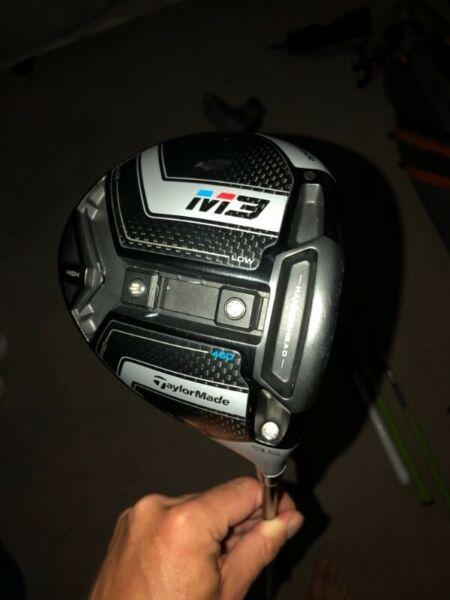 Taylormade M3 driver and Scotty Cameron MB5 