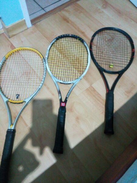 Tennis rackets for sale 