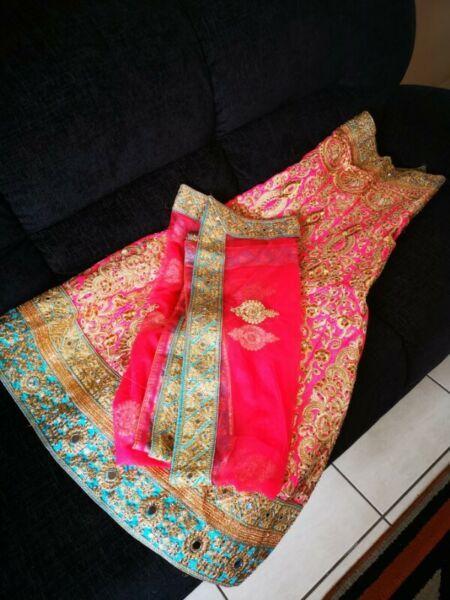 Stunning brand new semi stitched lengha for sale 