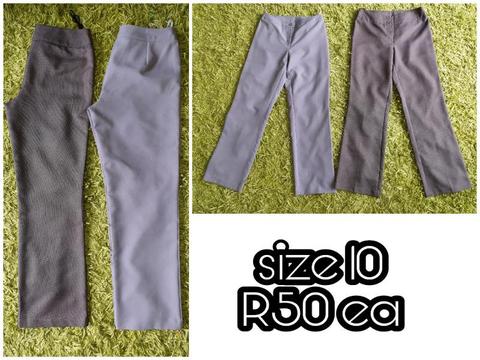 Women Trousers All size M 