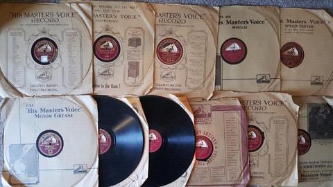 Vintage 78rpm CLASSIC records LOT of 74 records. 
