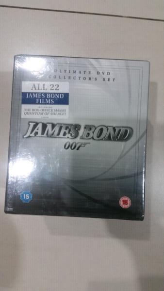 James Bond DVD set 
