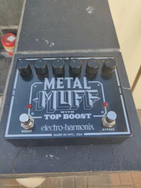 Electro-Harmonix Metal Muff Pedal 