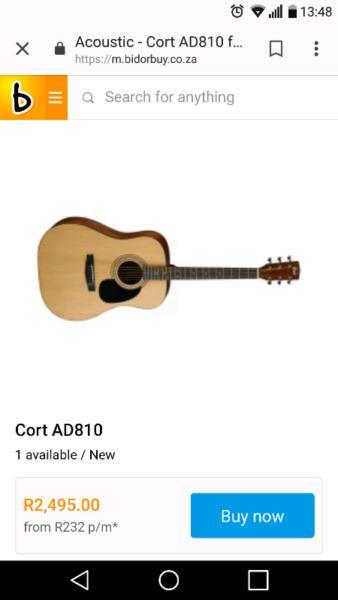 Cort AD810 acoustic 