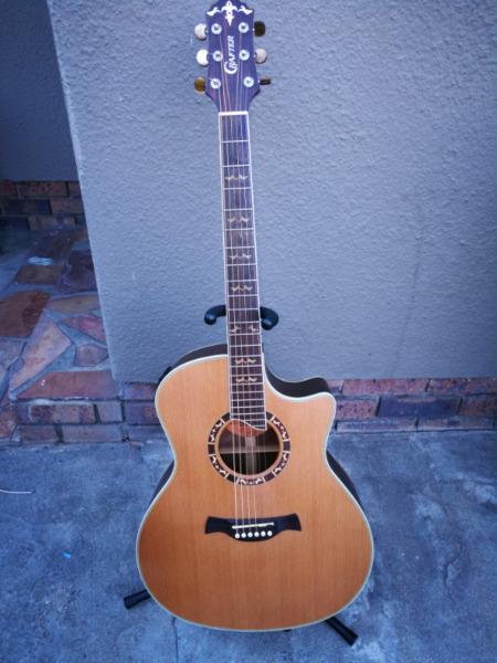Crafter gae 18 N Acoustic Electric Guitar  