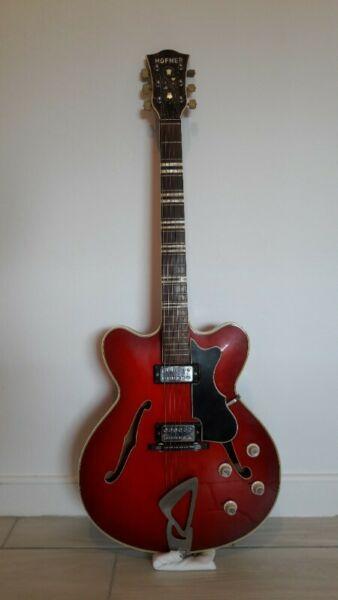 Vintage Guitars For Sale - 1960's Hofner Verithin & Yamaha SG3C 