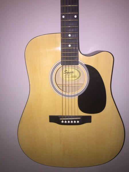 Fender/ squier acoustic guitar for sale 