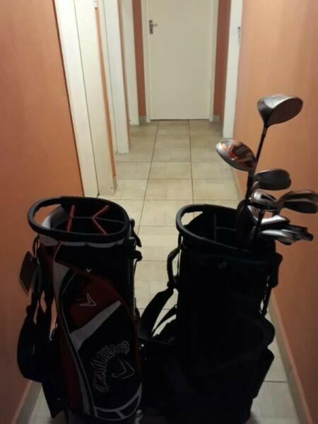 Quality Set Golf clubs & 2 great golf bags for sale R6000 neg 