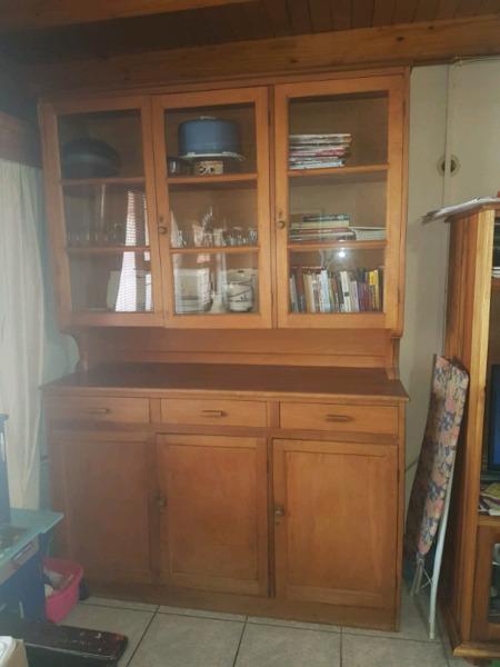 90-year old Antique wall unit 