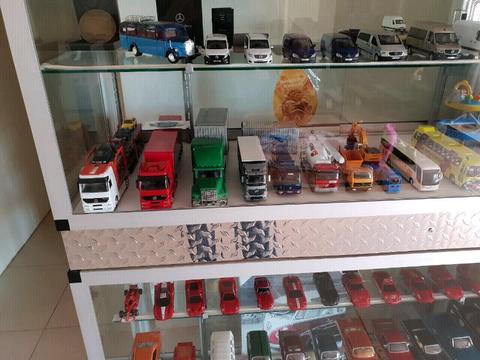 Model Car Collection Cabinet 