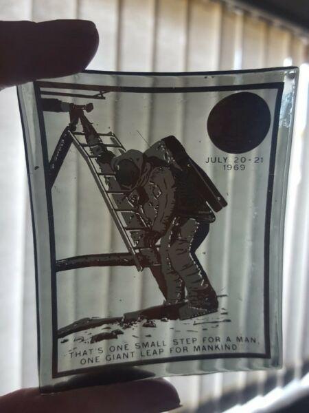 Collectible Apollo 15 Rover plate 