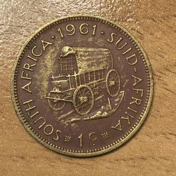 1961 Coin 1c 