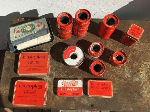 Collection of Medical Tins 1 