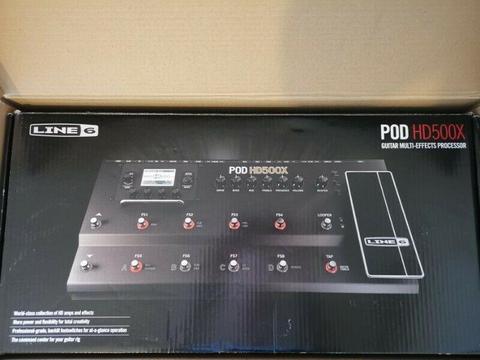 Line 6 POD HD 500X Multi Effects Pedal - Mint Condition! 