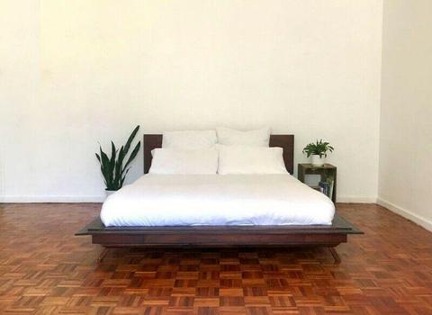 Custom Designed Wooden Bed 