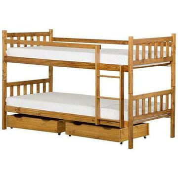 Double bunk with drawers 