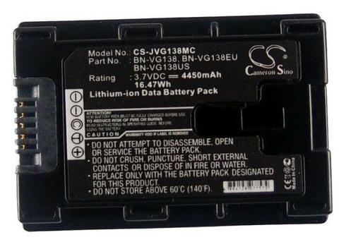 Cameron Sino Camera Battery CS-JVG138MC for JVC BN-VG138 etc. 0228 