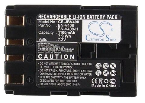 Cameron Sino Camera Battery CS-JBV408 for JVC BN-V408 etc. 0228 