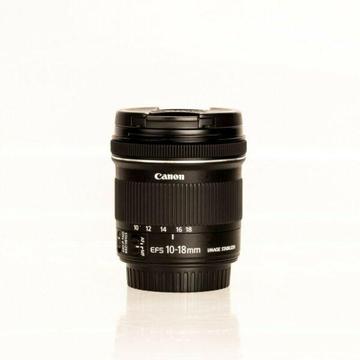 Canon EF-S 10-18mm f/4.5-5.6 IS STM Lens 