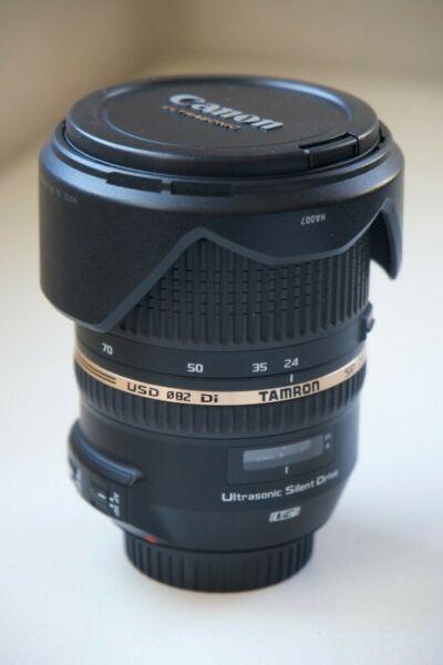 Tamron 24-70 f/2.8 Full Frame Canon Camera Lens 