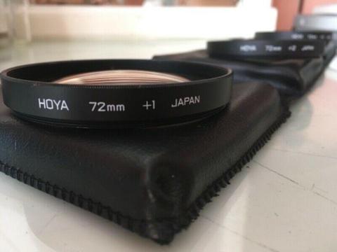Hoya 72mm macro filter pack 