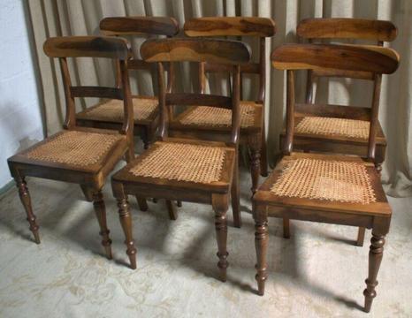 6x Original Cape Stinkwood Chairs - R7,950.00 