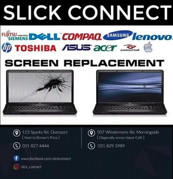 Dell Laptop Screen Replacements @ Slick Connect  