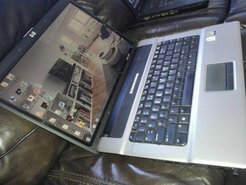 2 x Hp Compaq Core2duo laptops for sale in good cond. 320gb HDD, 2gb ram, 2hrs bat 