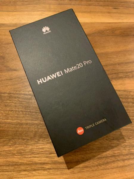 New Huawei Mate 20 Pro With Box For Sale + Proof of Purchase 