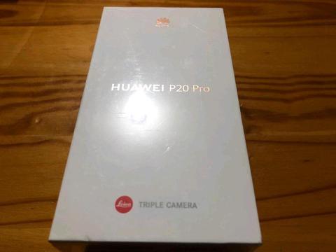 BRAND NEW SEALED P20 PRO SINGLE SIM 128Gb  