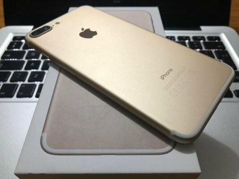 APPLE iPhone 7 PLUS 128GB Gold For SELL or SWAP 