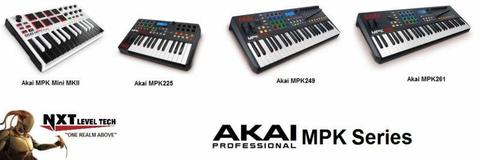 Akai MPK Series Keyboard Controllers with Full 12 Month Warranty 