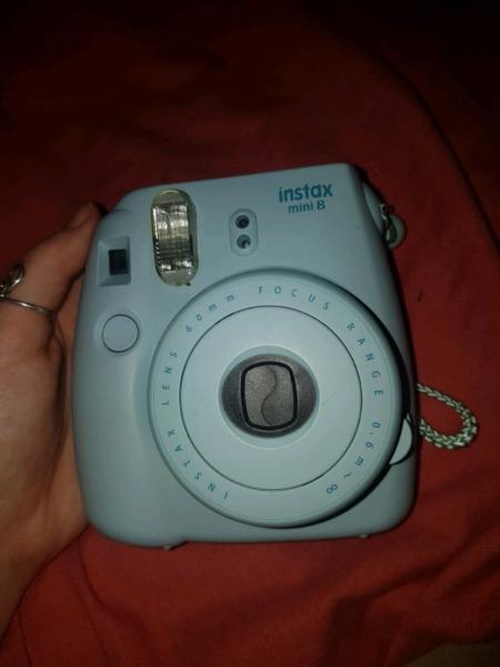 Blue instax mini 8 