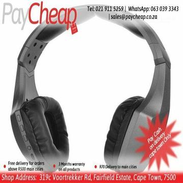 OVLENG S33 Wireless Headphone with Mic Support TF Card Grey 