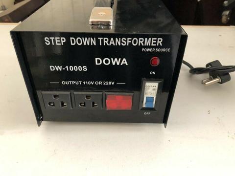 Dowa 110 and 220 step down transformer 