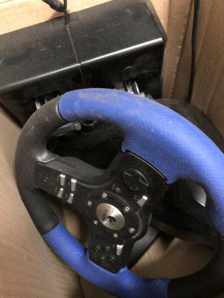 PS2/VGA Adapter Logitech Gaming Steering Wheel 