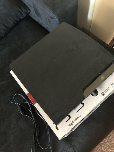 Sony PlayStation 3 (PS3) slimline 120GB console with 14 games and accessories 