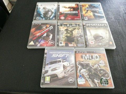 8 Games for Playstation 3 