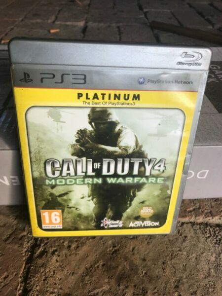 PS3 Game - Call of Duty 4 