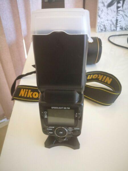 Nikon sb 700 ttl flash 