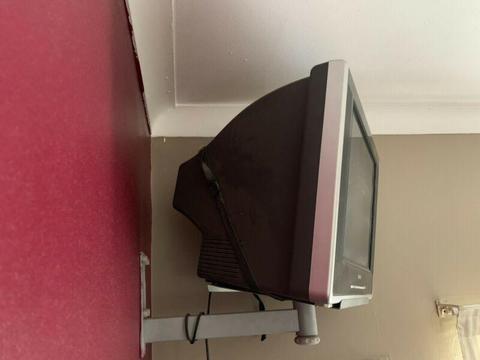 Television and wall bracket  